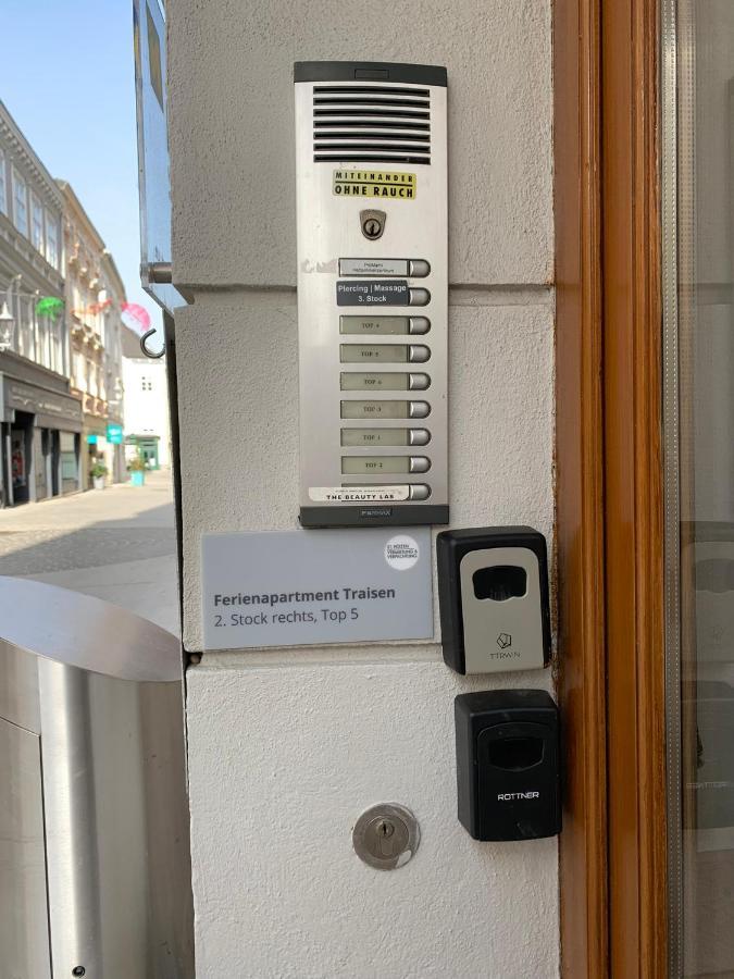 Air-Conditioned, Quiet Apartment - Center Of Sankt Poelten - Smart Tv Eksteriør billede